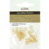 4mm Metal Alloy Jump Rings (available in 8 colours)